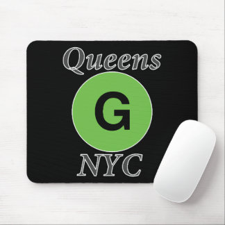 Queens NYC G Train Mouse Pad