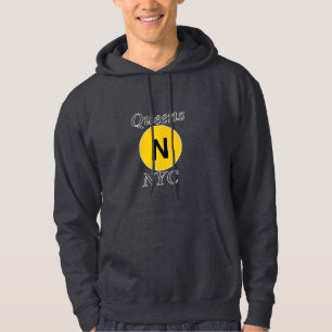 Queens NYC N Train Hoodie