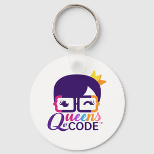 Queens of Code keychain