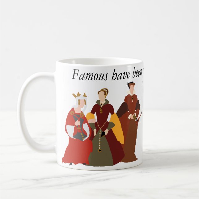 Queens of England Mug (Left)