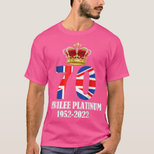 Queens Platinum Jubilee 2022 Queens 70th Jubilee T T-Shirt
