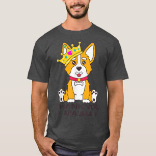 Queens Platinum Jubilee 70 years Funny Corgi Dog L T-Shirt