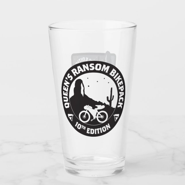 Queen's Ransom 10th Edition Pint Glass (Front)