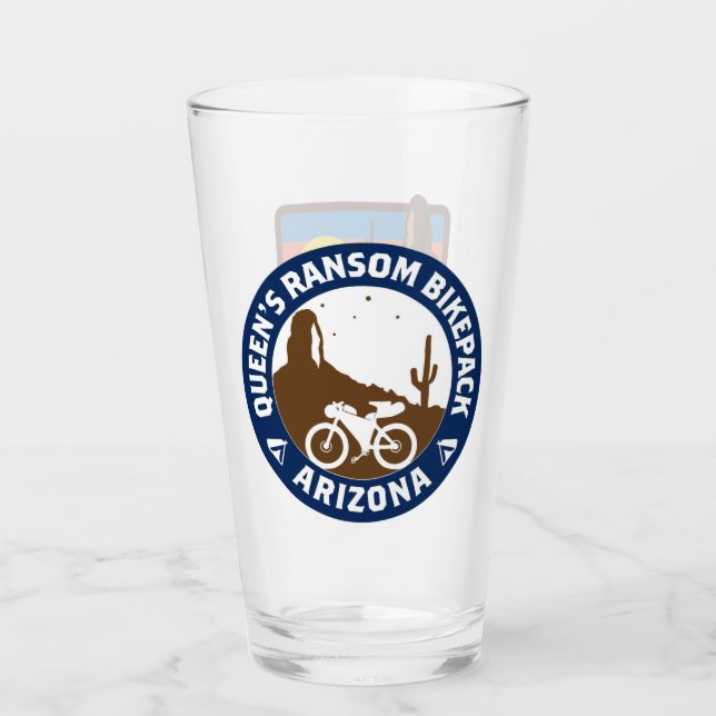Queen's Ransom Pint Glass (Front)
