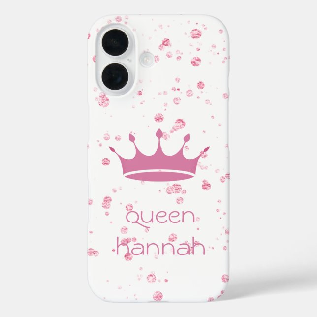 Queens Rule Crown  Case-Mate iPhone Case (Back)