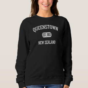Queens Town Newzealand Vintage  Sweatshirt