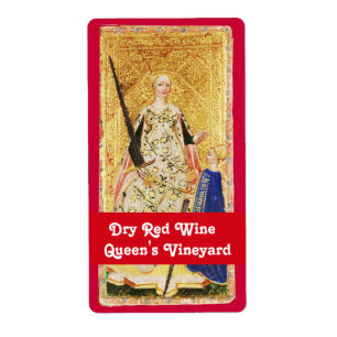 QUEEN'S VINEYARD RED WINE /ANTIQUE TAROTS