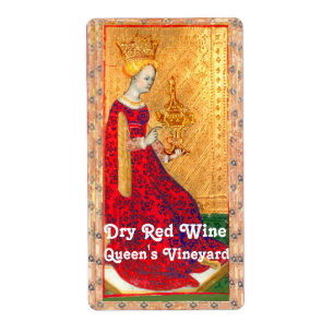 QUEEN'S VINEYARD WINE / ANTIQUE RENAISSANCE TAROTS
