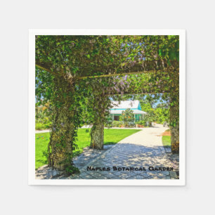 Queen's Wreath Naples Botanical Garden, Florida Napkin