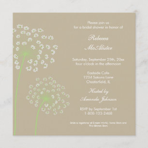 Queen'sAnne Bridal Shower Invitation