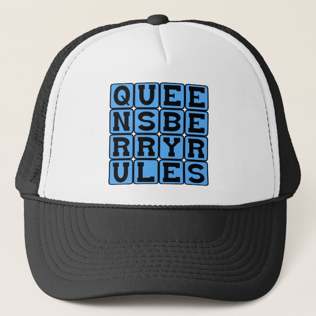 Queensberry Rules, Boxing Style Trucker Hat (Front)