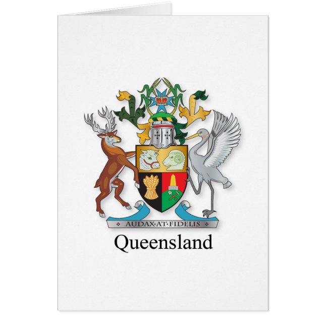 Queensland coat of arms (Front)