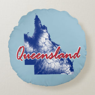 Queensland Round Pillow
