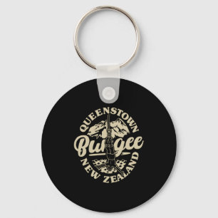 Queenstown Bungee Jump New Zealand Bungee Extreme Keychain