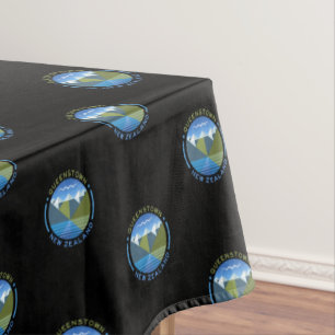 QUEENSTOWN NEW ZEALAND TABLECLOTH