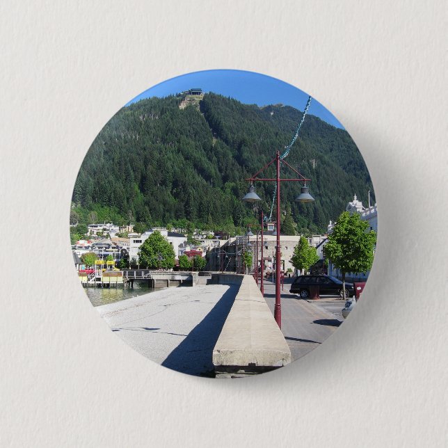 Queenstown, Otago, New Zealand 2 Inch Round Button (Front)