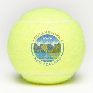 QUEENSTOWN SOUTH ISLAND NEW ZEALAND TENNIS BALLS