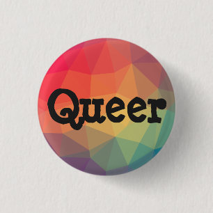 Queer 1 Inch Round Button