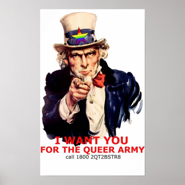 Queer Army: Poster (Front)