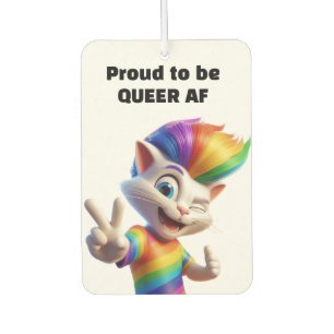 Queer Cat Air Freshener