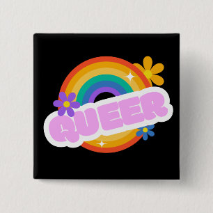 Queer. LGBT+Pride. Badge