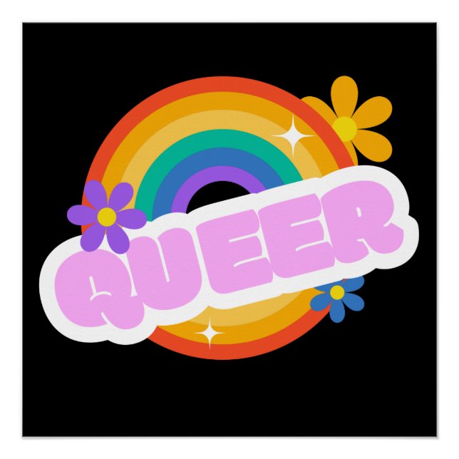 Queer. LGBT+Pride. Poster (Front)