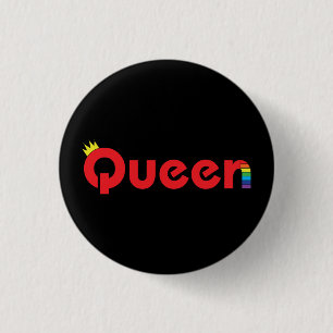 Queer/n Pride Badge 1 Inch Round Button