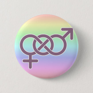 Queer Poly 2 Inch Round Button