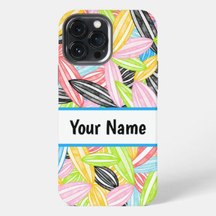 Queer Pride Flag Abstract Zen Flower Petals iPhone 13 Pro Max Case