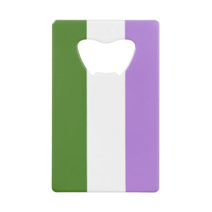 Queer Pride Flag Credit Card Bottle Opener