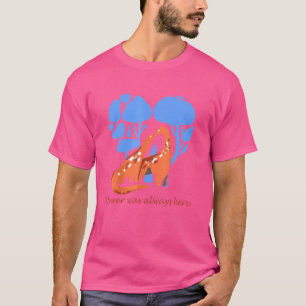 Queer Was Always Here Dinosaur Lgbt Gay 1 T-Shirt