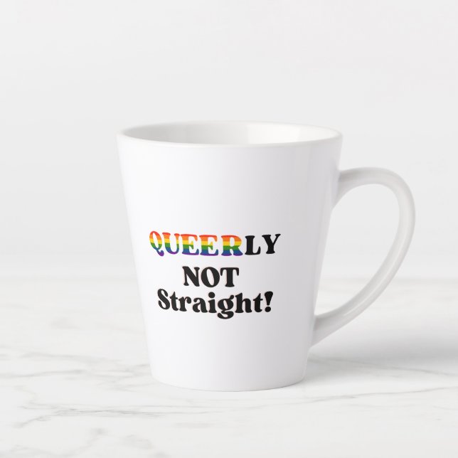 Queerly Not Straight Mug (Right)