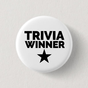 Queerpedia Trivia Winner Badge lgbt design 1 Inch Round Button