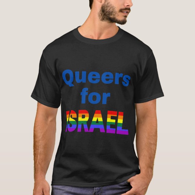 Queers for Israel  girl T-Shirt (Front)