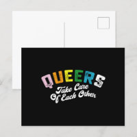 Queers Take Cares Of Each Others LGBT Pride Gay