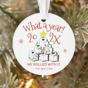 Quel An 2021 Funny Toilet Papier de toilette photo