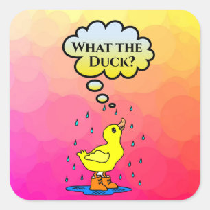 Quel canard ? Autocollant
