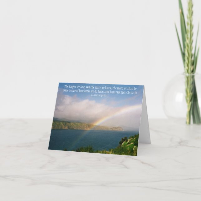 Quel Grand Christ Est... Carte de correspondance (Devant)