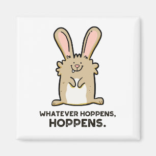 Quel Que Soit Hoppens, Hoppens Rabbit Magnet