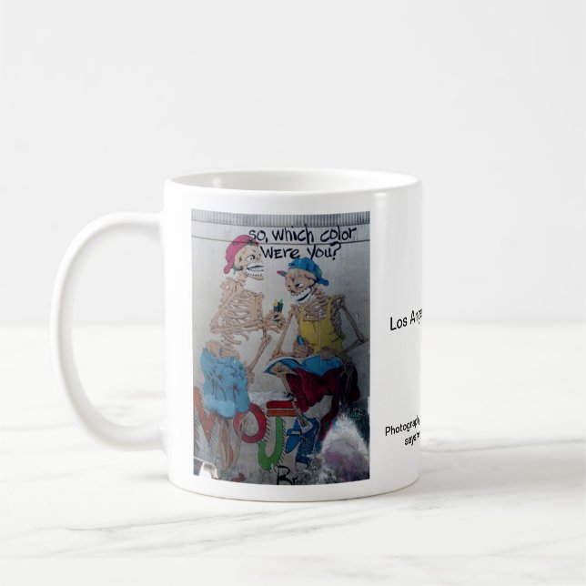 Quelle couleur étiez-vous ?  Tasse (Gauche)