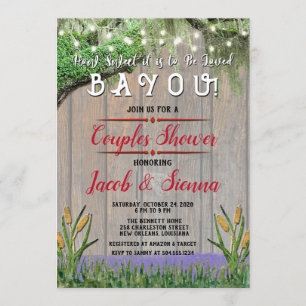Quelle Douceur D'Être Aimé Invitations Bayou