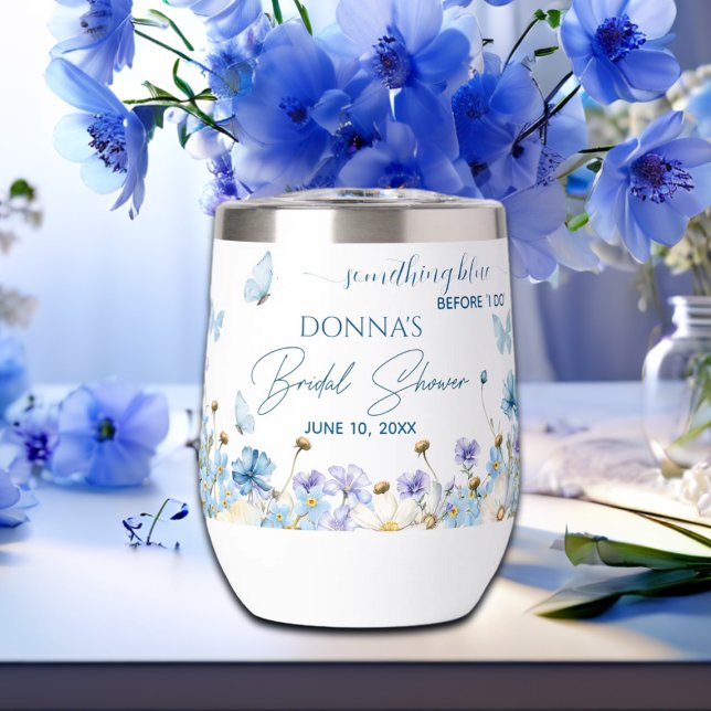 Quelque chose de bleu avant "Je fais" Fête des mar (Créateur téléchargé)