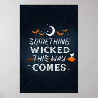Quelque Chose De Méchant Cette Façon Arrive Poster