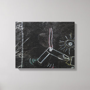 Quelque chose d'étrange sur cette toile noire 1