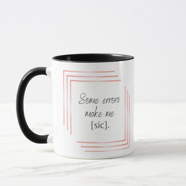 Quelques erreurs Chic Mug (Gauche)