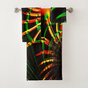 Quelques feuilles d'herbe, couleurs du feu dans "p