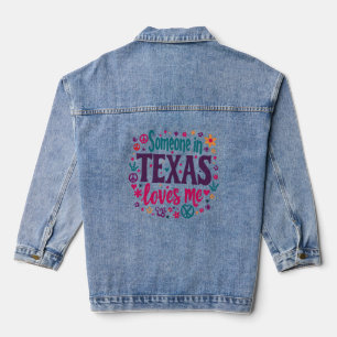 Quelqu'un au Texas m'aime - Art Hippie Retro Texas