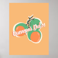 Quenepas Spanish Limes Fruit Hand Drawn