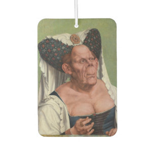 Quentin Matsys - A Grotesque Old Woman Air Freshener
