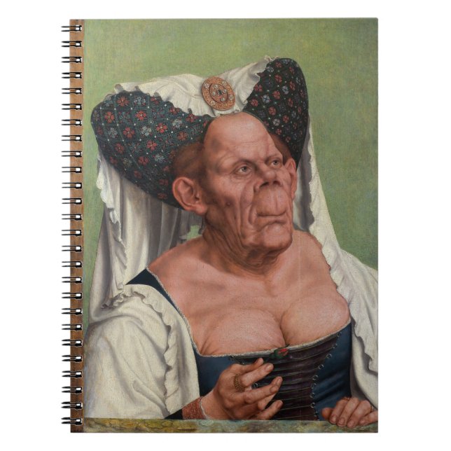 Quentin Matsys - A Grotesque Old Woman Notebook (Front)